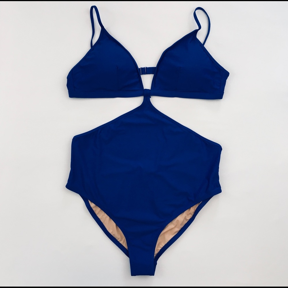 J.Crew Cutout One-Piece Swimsuit